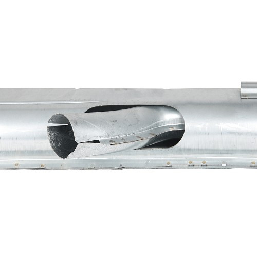 Conduit de chauffage gauche pour Volkswagen Coccinelle 1200, 1300, 68-> - Galvanisé - VT11301