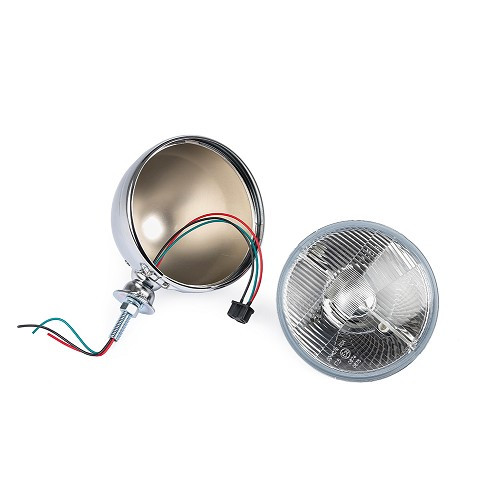  Chromen koplampbeugel voor Buggy - Beschadigd - VX17301 