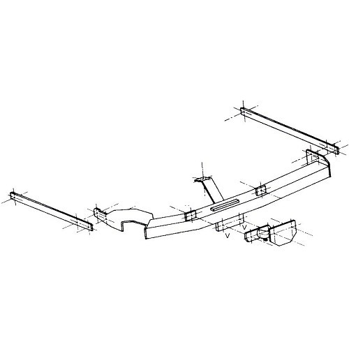 Attelage WESTFALIA pour CITROËN XANTIA BREAK (10/1997 - 12/2005) - WD02439