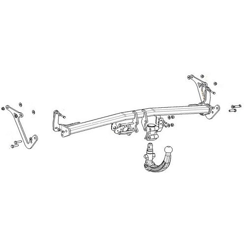 Enganche de remolque WESTFALIA para PEUGEOT 5008 2 del 12/2016 a la actualidad - WD03351